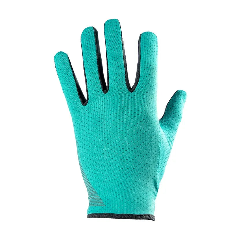 Women's Summer UV Protection Electric Vehicle Anti-Slip Thin Touchscreen Breathable Cycling Gloves for Men