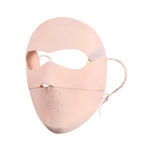 Invisible Full-Face Ice-Silk Sunscreen Mask Veil Face UV Protection Face-Bikini Breathable Face Towel