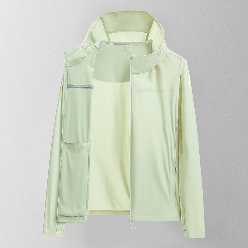 Summer Ice Silk Sunscreen Clothes for Men and Women UPF50+UV resistant Thin, Breathable Outdoor Fishing Sunscreen Clothes for Couples