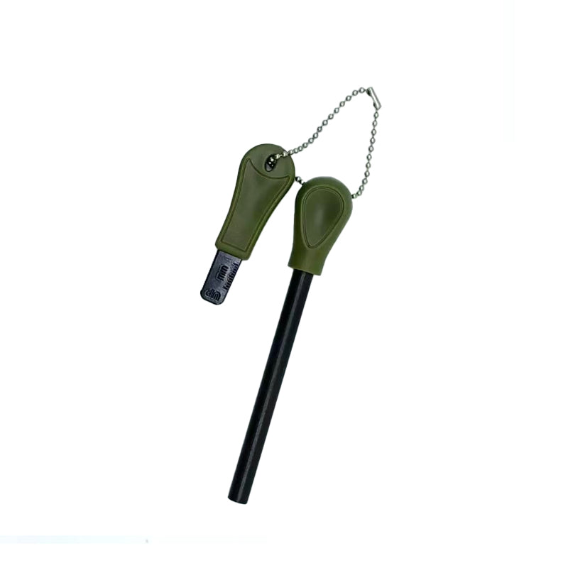 Extra-long, extra-large solid waterproof magnesium strip/magnesium rod with flint for starting a fire