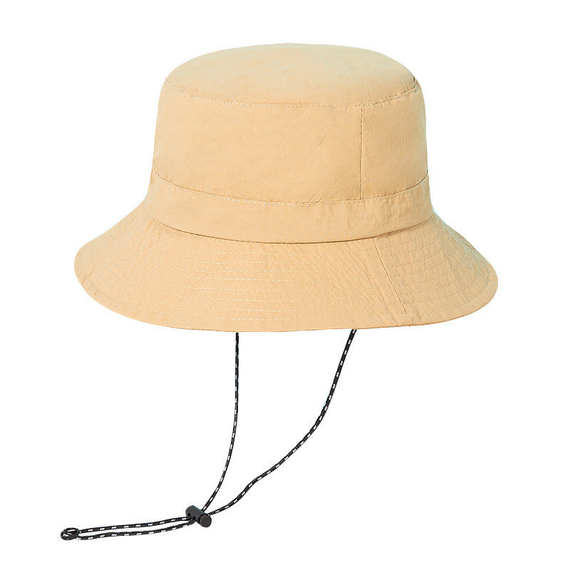 Foldable storage fisherman hat, sun hat, summer outdoor quick drying sun protection fishing hat, breathable men's and women's denim hat