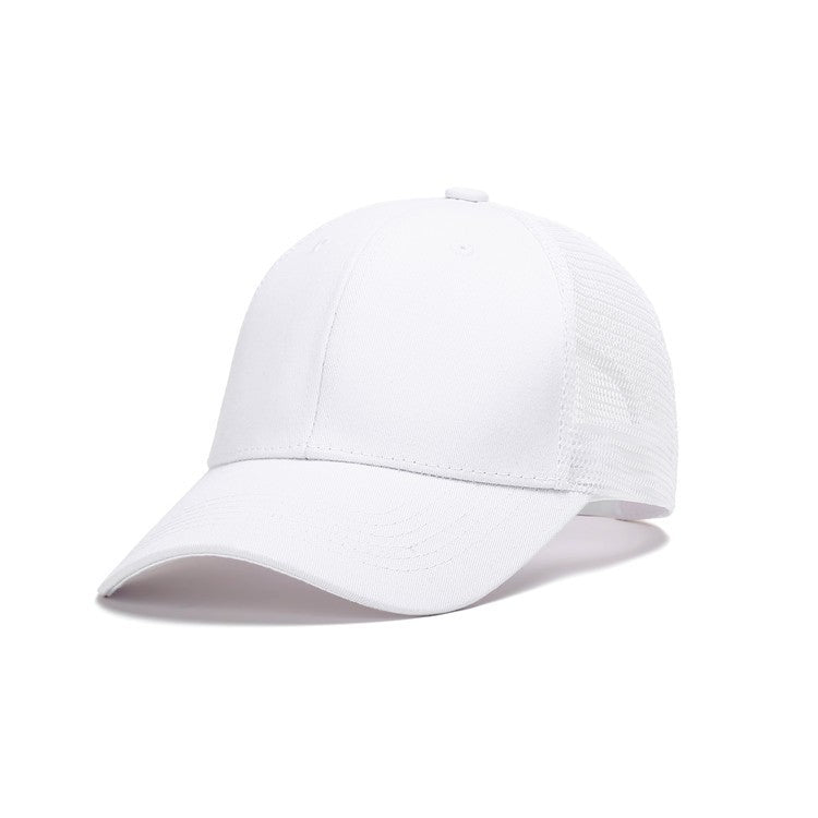 Cotton Flat Edge Hip Hop Versatile Hat Embroidered Korean Edition Sunshade for Men and Women