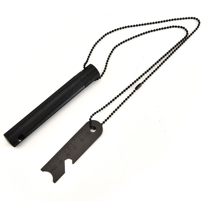 Outdoor fire starter, outdoor camping compass, fire starter stick